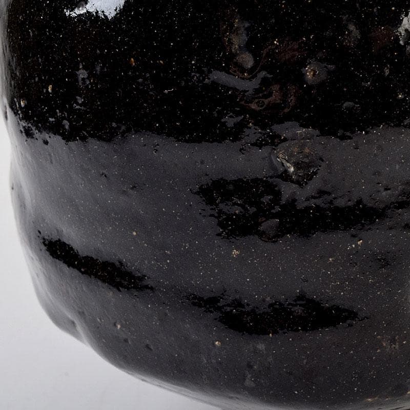 茶道具　楽吉左衛門　黒楽茶碗　時代合わせ箱　V　9097