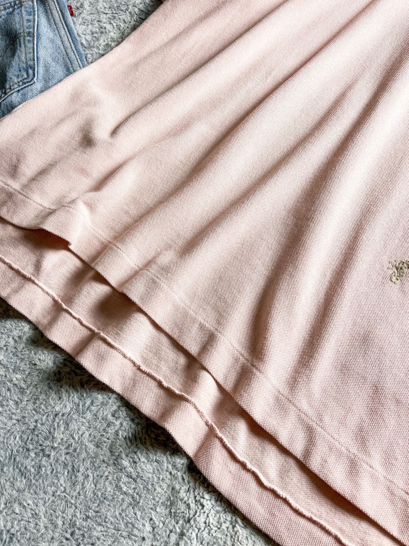 新品タグ付【45R】綿100% スーピマカノコの33色908ローファーポロ 3