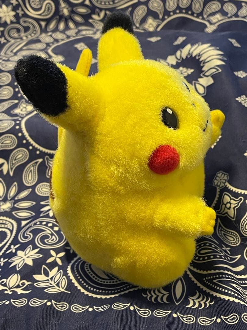 初期ピカチュウ　ぬいぐるみ　タグ良好　ぽっちゃり顔♪おまけ付き！