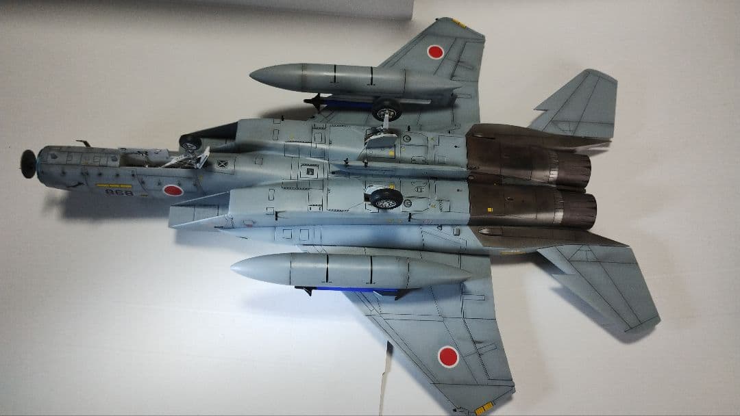 プラモデル完成機　1/48　航空自衛隊 F-15J イーグル