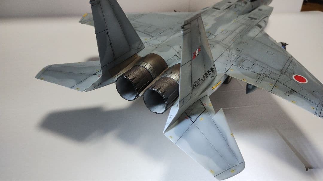 プラモデル完成機　1/48　航空自衛隊 F-15J イーグル