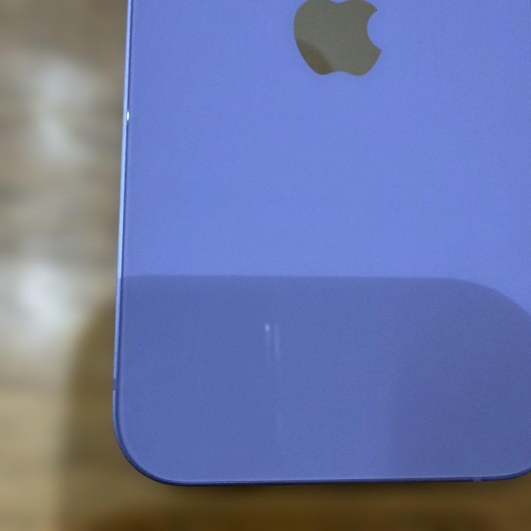 iPhone12 64GB パープル SIMロック解除 極美品 バッテリー77%