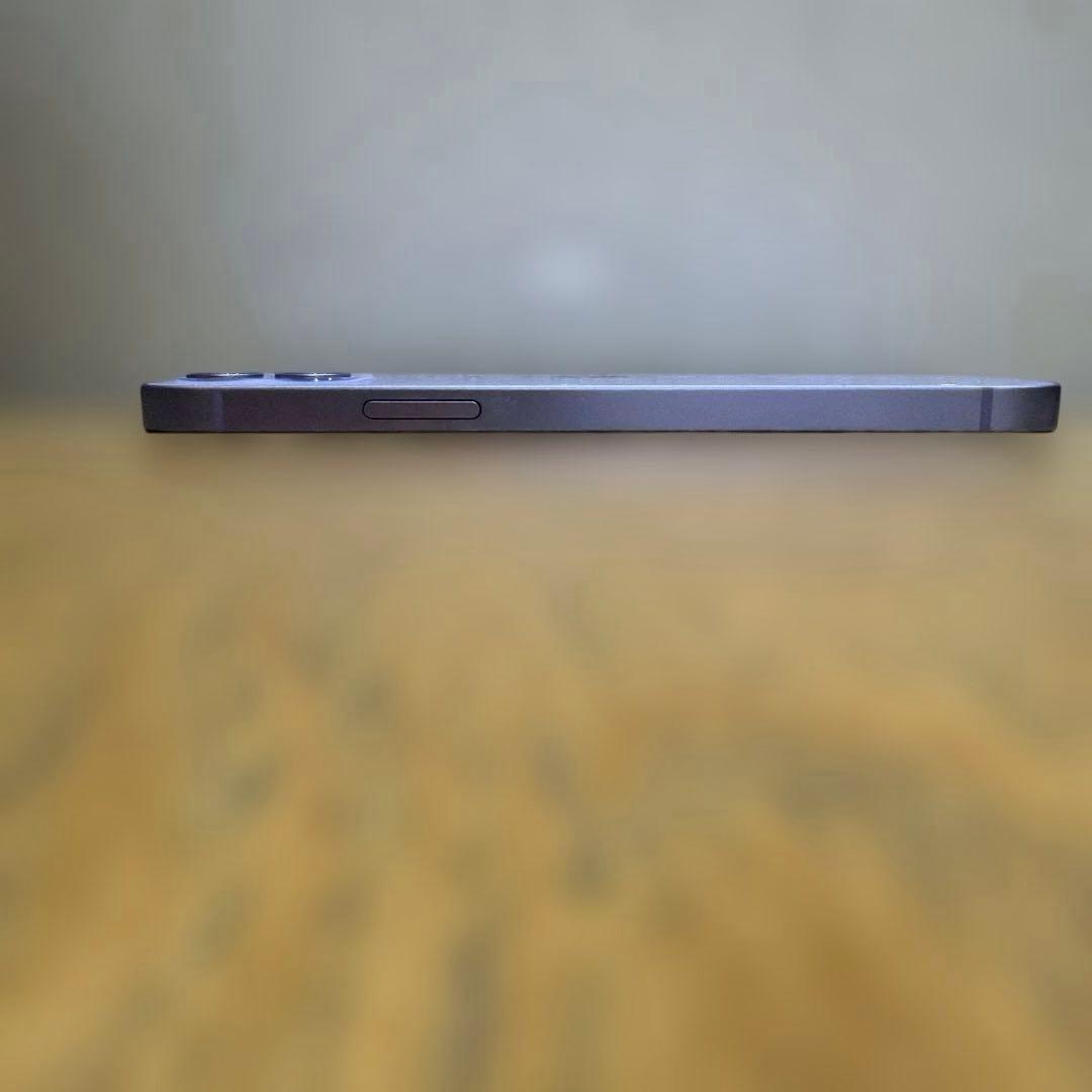 iPhone12 64GB パープル SIMロック解除 極美品 バッテリー77%