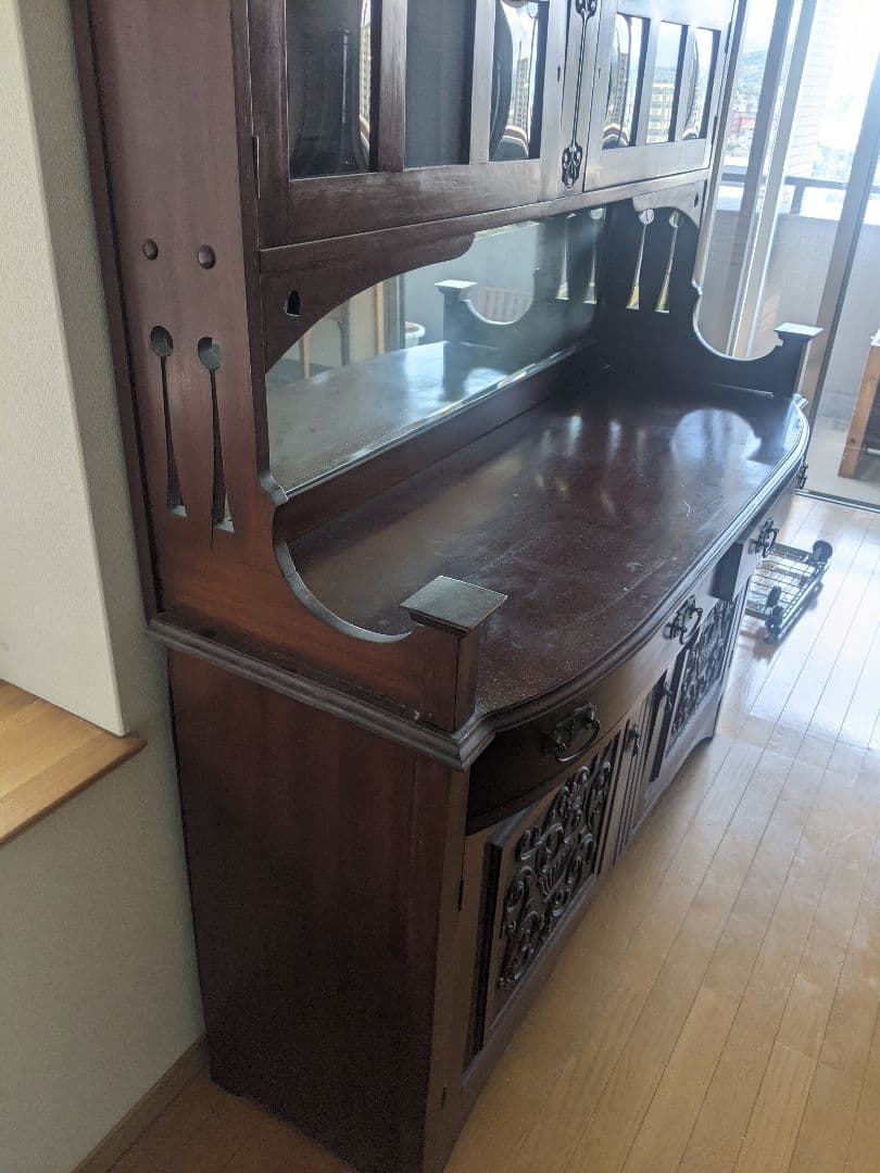 アンティーク キャビネット アンティーク家具 リビング キッチン マホガニー