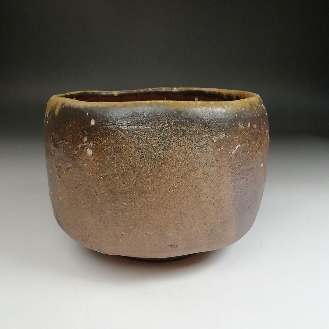 Ｓ８９７　茶碗　『信楽焼』『銘　みのり』『小河得斎』　共箱　抹茶碗　茶道具