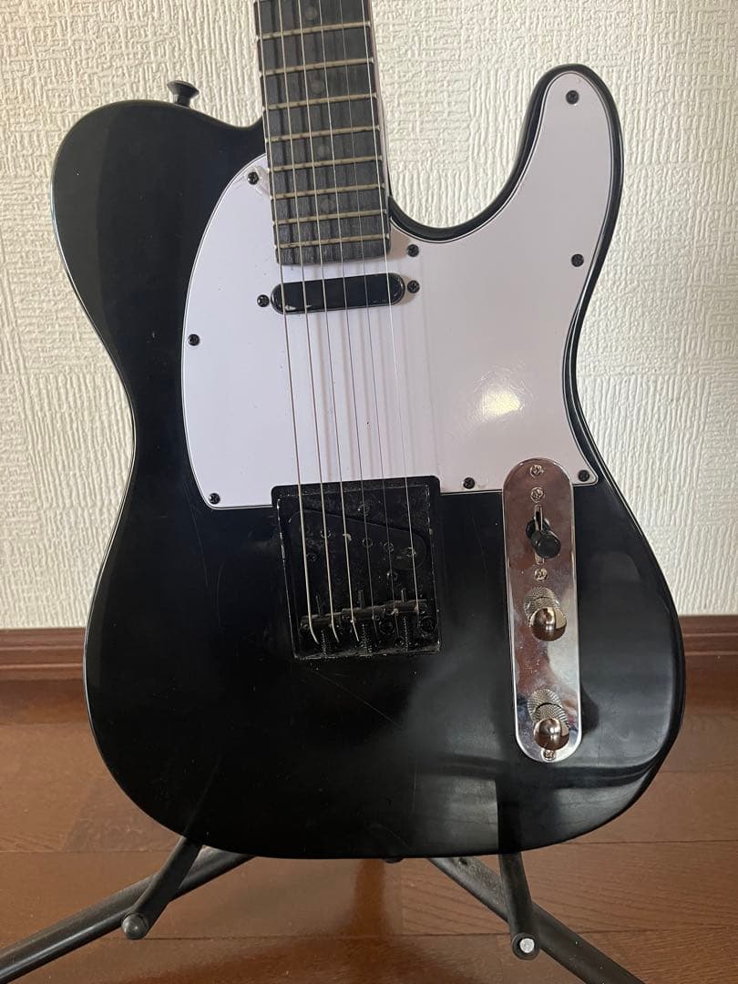 ブラック テレキャスタータイプ エレキギター