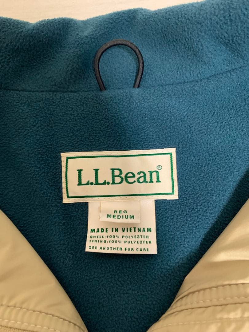L.L.Bean ベージュ フリースベスト M