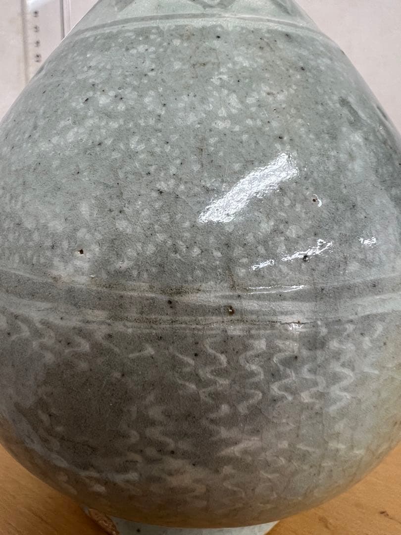 中国　朝鮮李朝高麗徳利　古美術　唐物コレクション韓国骨董　アンティーク江戸　青磁