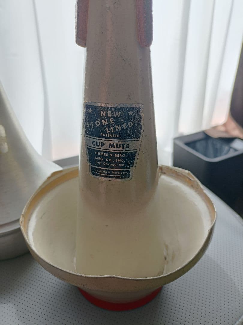 トロンボーンミュートセット　ジョーラルアルミストレート、NSLカップ