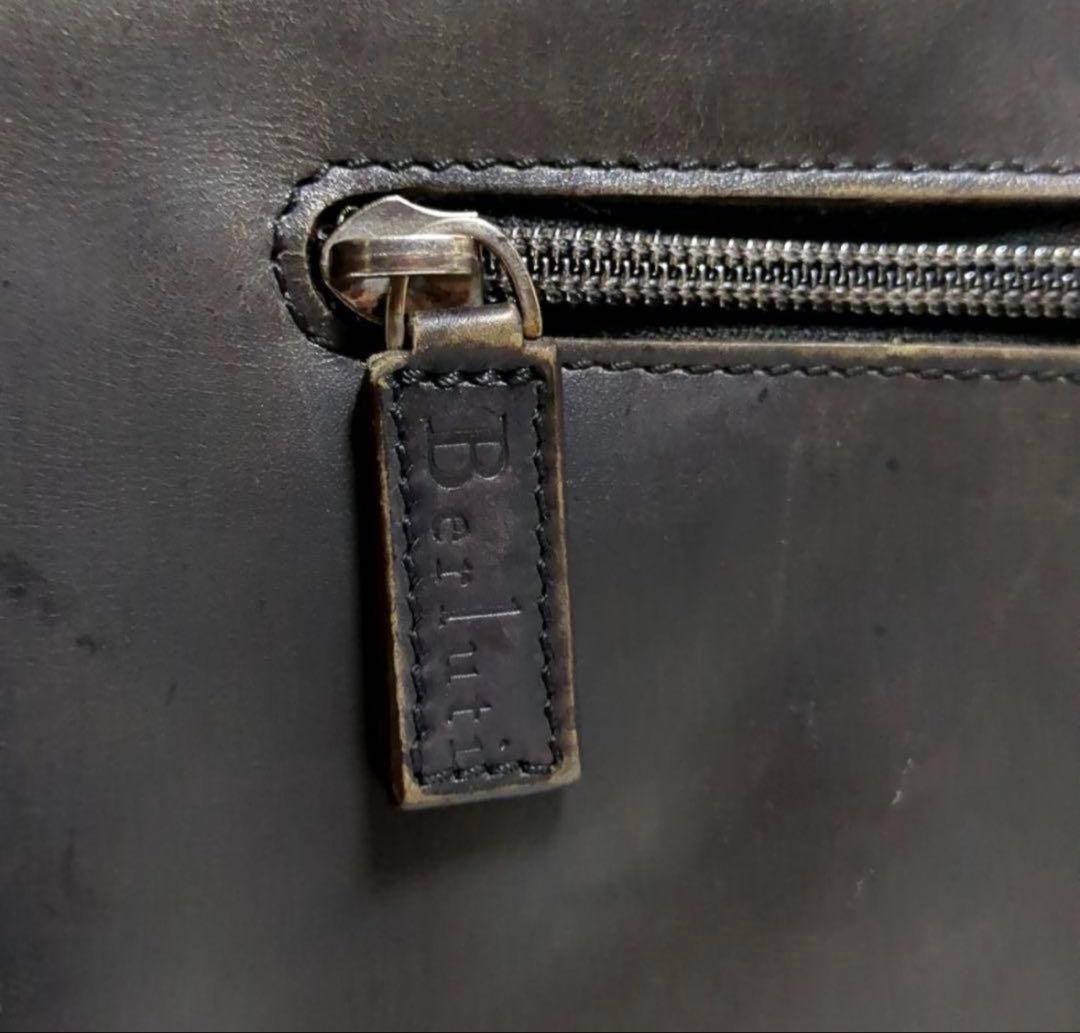 ベルルッティ ビジネスバッグ ドゥジュールダークグレーレザー