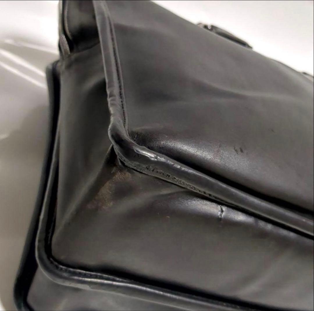 ベルルッティ ビジネスバッグ ドゥジュールダークグレーレザー