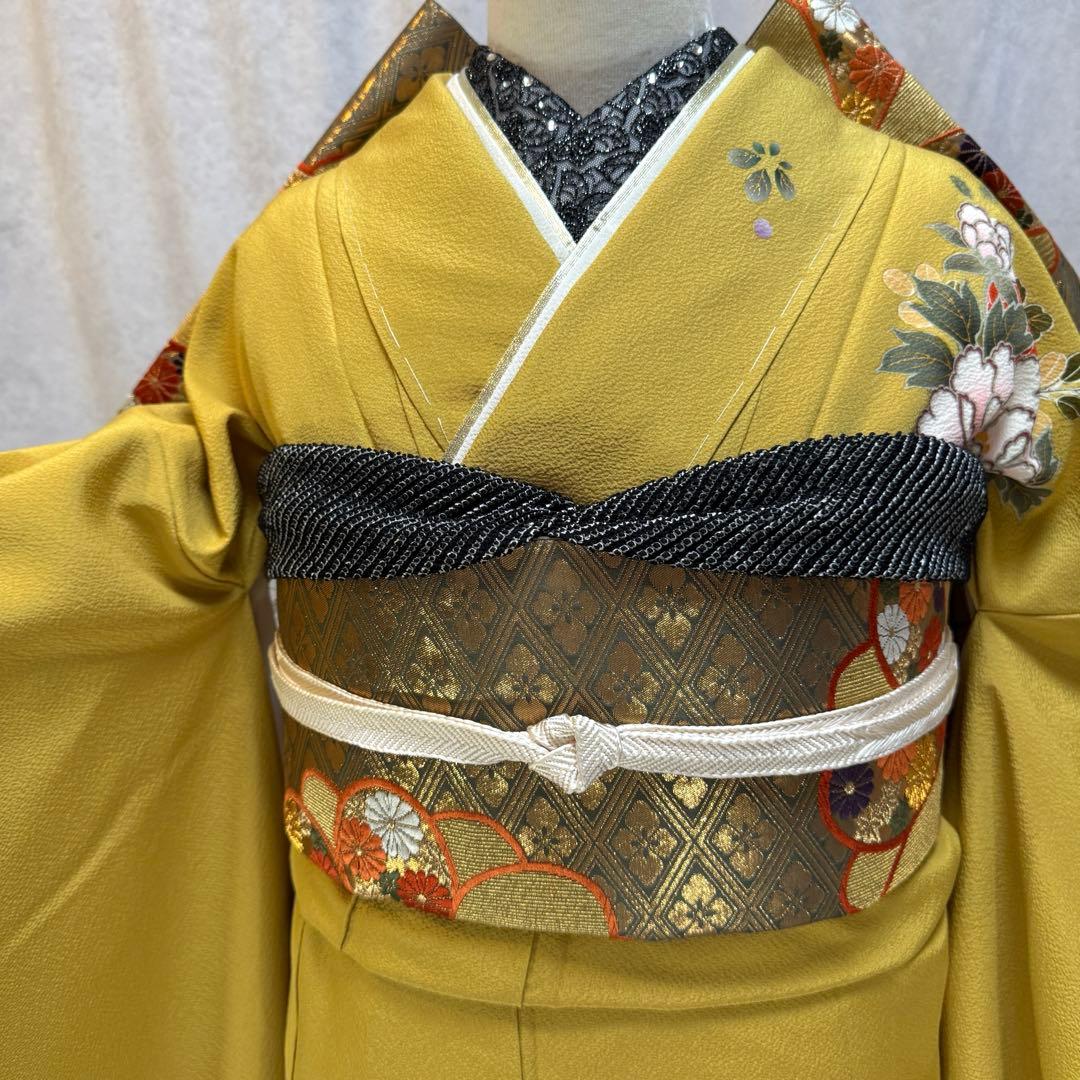 未使用品　振袖フルセット　トールサイズ　168〜178　落款　成人式