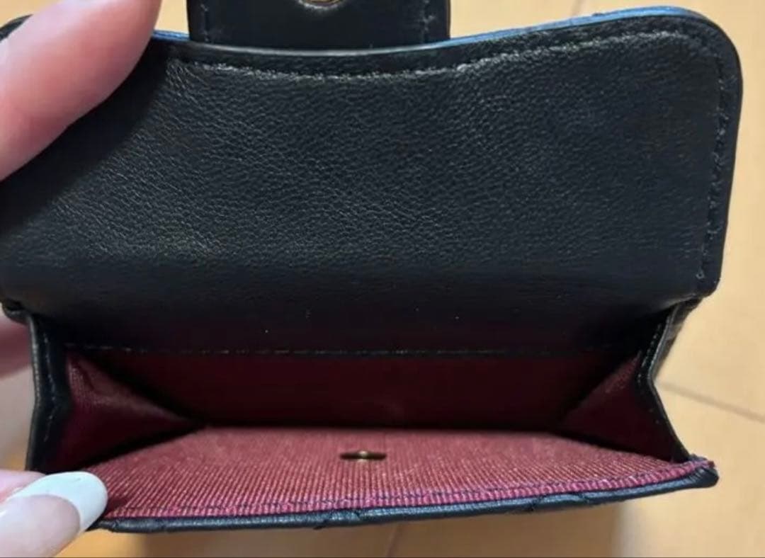【美品】シャネル.CHANEL.財布.ウォレット.ミニウォレット.三つ折り財布