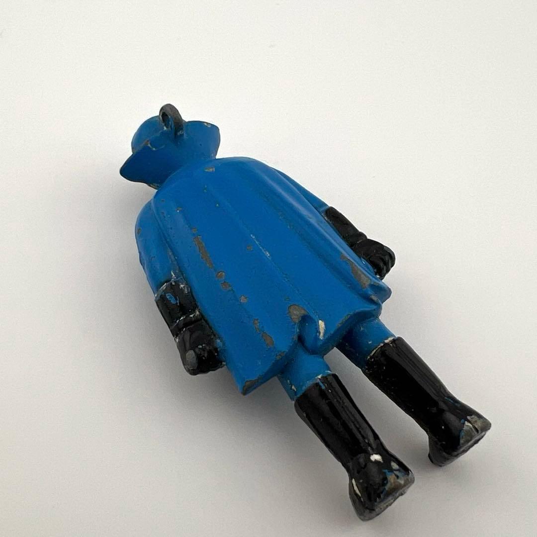 【鉄製】「秘密戦隊ゴレンジャー」アオレンジャー　キーホルダー部材？？