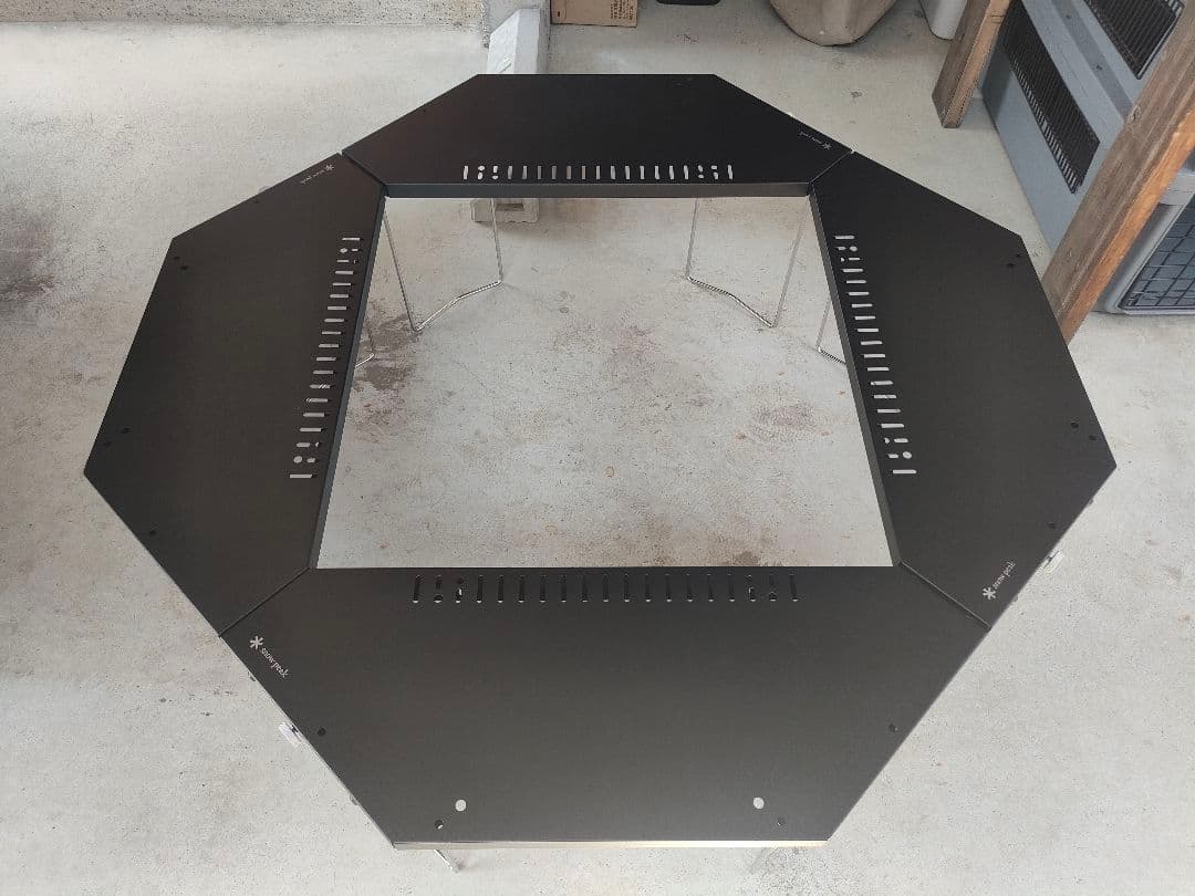 スノーピーク　雪峰祭2022秋限定　ジカロテーブル　ブラック中古