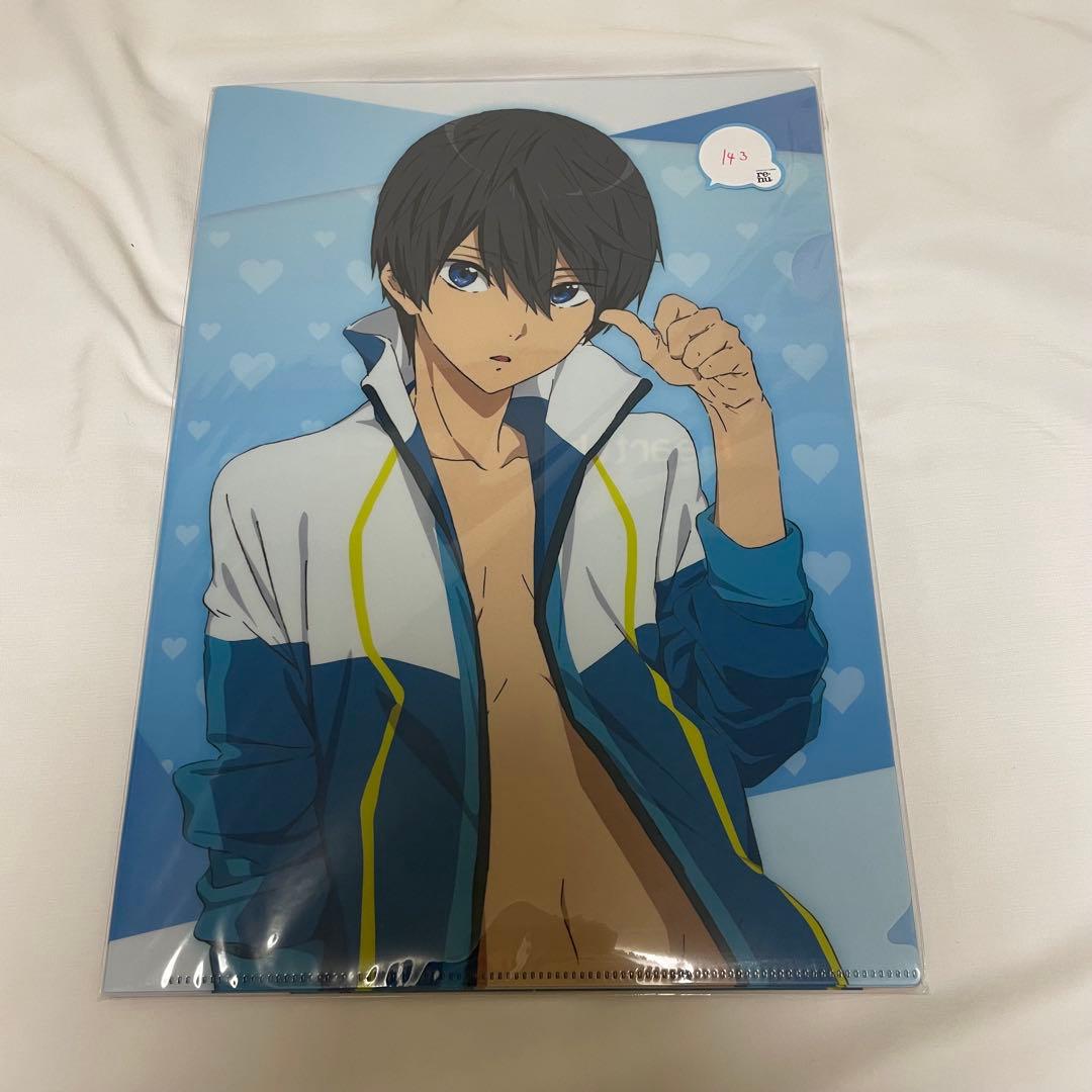 Free! ハイスピード ハートアップ 描き下ろしクリアファイル 4枚セット