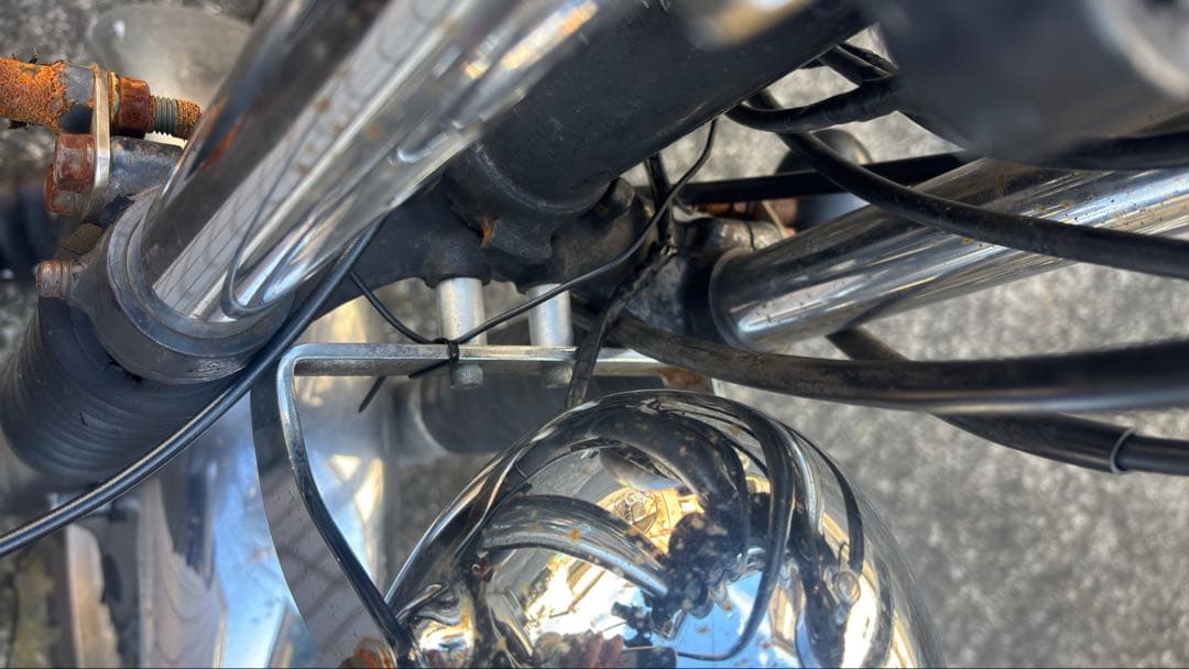 2%er オールドベースタイプサイドマウントライトキット　SR400ヘッドライト