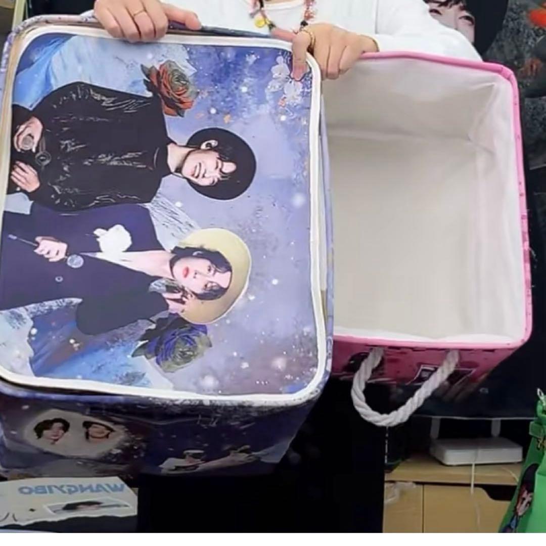 XXL王一博 厚手 ファブリックバスケット 4点セット❣️確認用0124