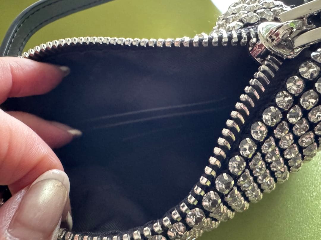 alexanderwang シルバーストーンパーティーバッグ