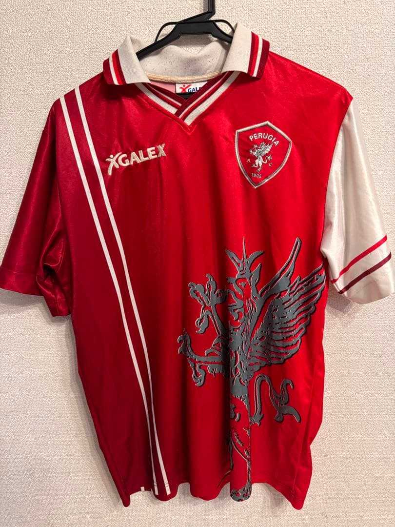 ペルージャユニフォーム　中田英寿　正規品　サイズXL