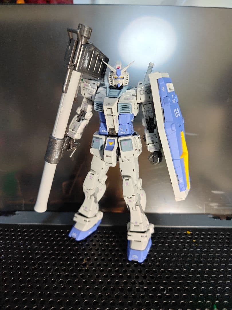 RG 1/144 G−３ガンダムVer.2.0 塗装　完成品