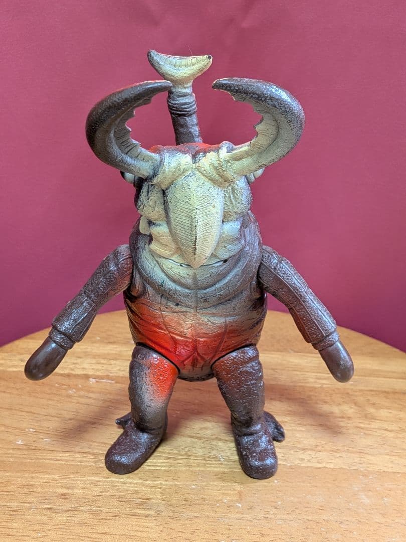 【ソフビ／当時物】ノコギリン　キングザウルスシリーズ