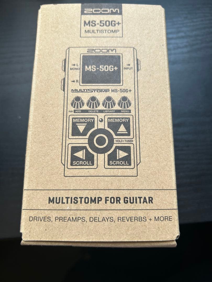 ギター zoom MS50G+