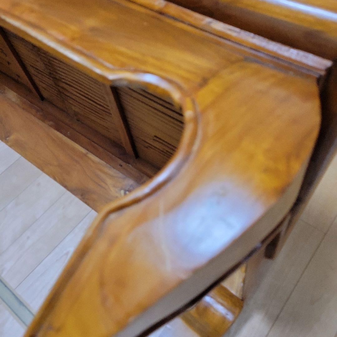 アジアン家具 オピウム ローテーブル 座卓 木製 竹 古民家家具