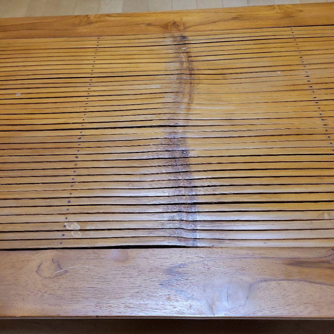 アジアン家具 オピウム ローテーブル 座卓 木製 竹 古民家家具