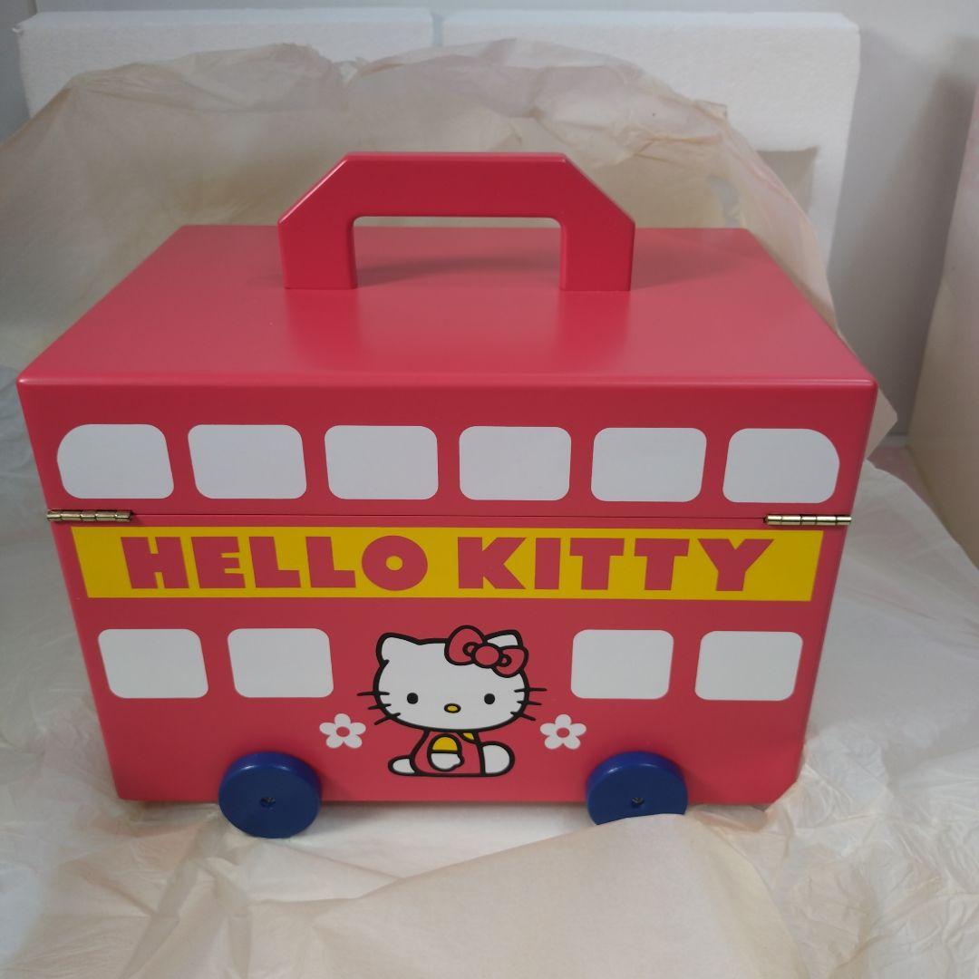 ハローキテイ　ロンドンバス形多目的ボックス　未使用品　ポイントカードプライズ