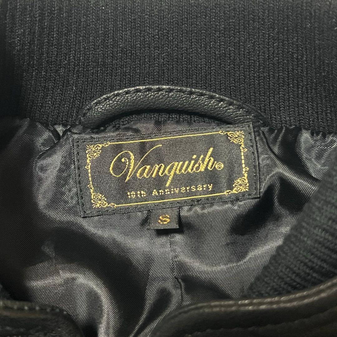 ヴァンキッシュ ライダースジャケット S 山羊革10thAnniversary