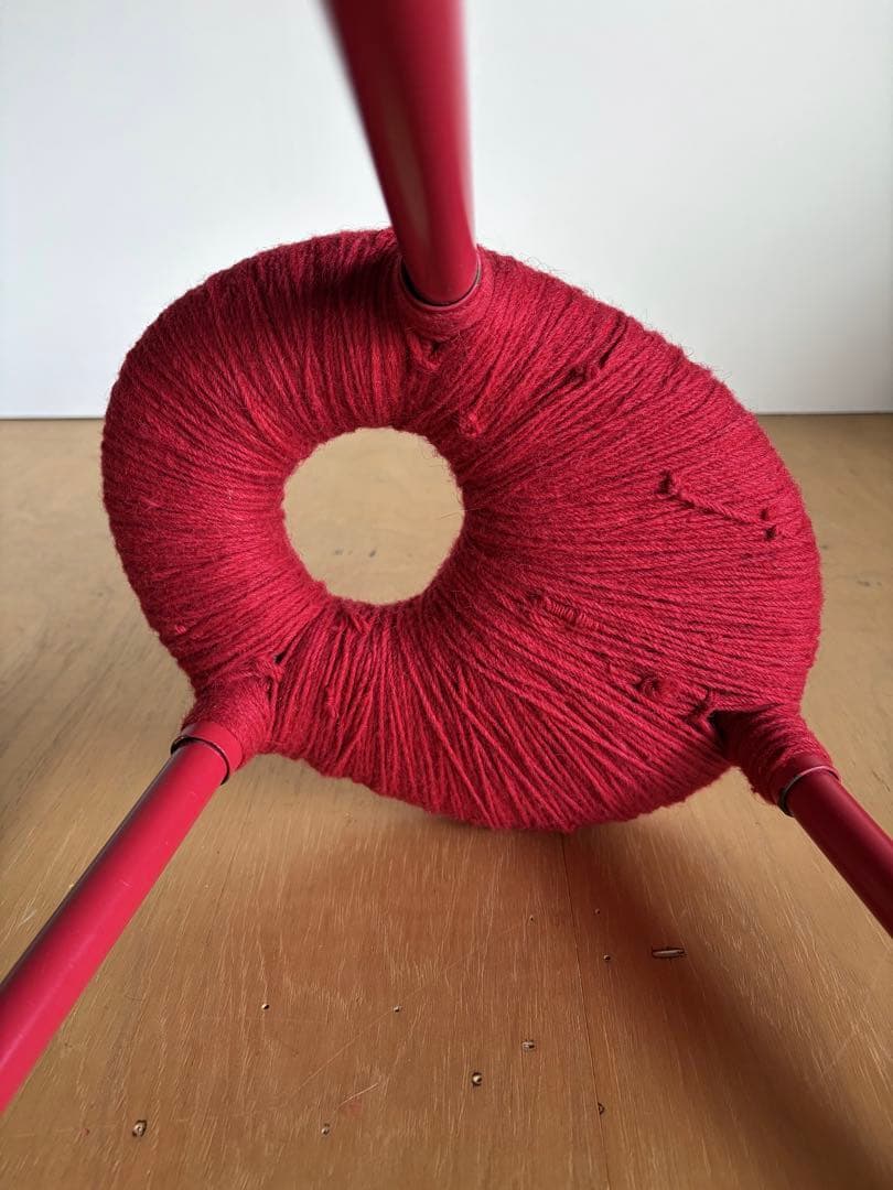 OLD IKEA 毛糸のスツール Eskilstuna 1999