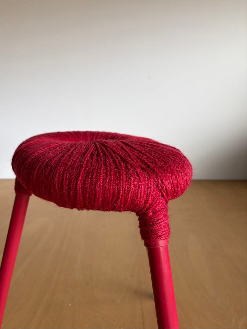 OLD IKEA 毛糸のスツール Eskilstuna 1999