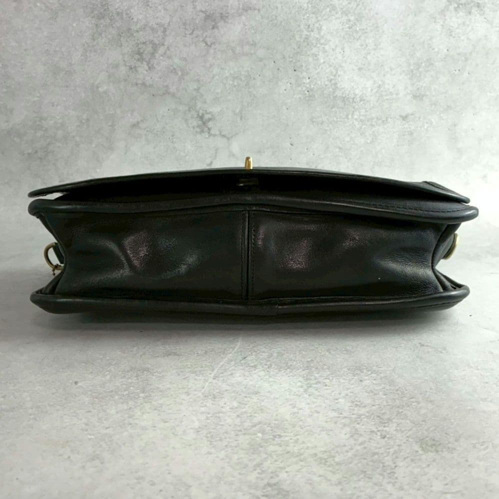 極美品 Vintage Coach Pocket Purse Black USA