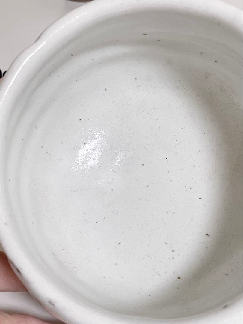 萩焼　山根清玩　鬼萩　割高台　新品　光彩庵　抹茶碗　陶器　作家