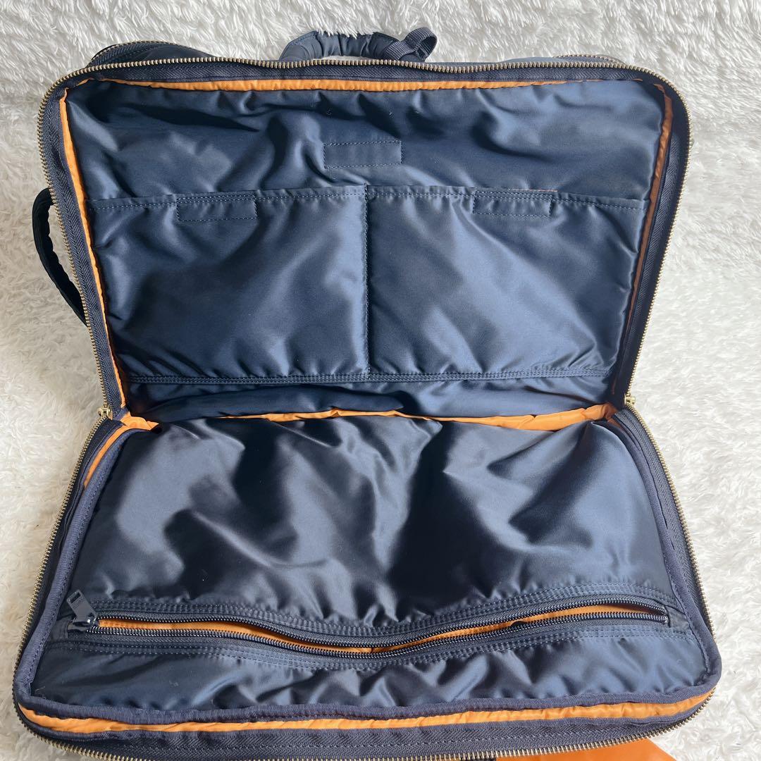 新型 ポーター タンカー アイアンブルー 3way 2層式 ブリーフケース A4