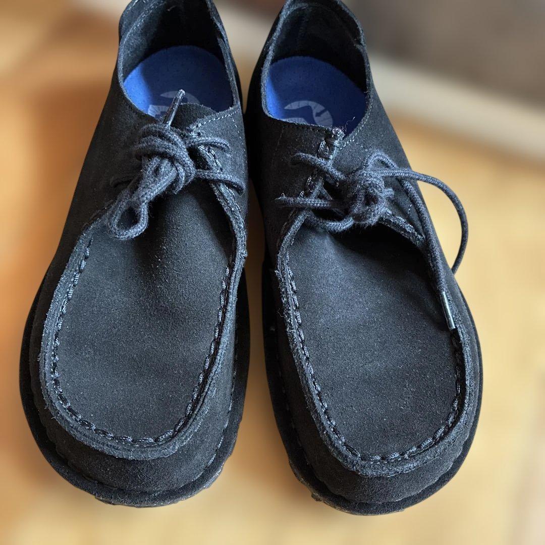 Birkenstock ビルケンシュトック スウェードウッティレース23㎝