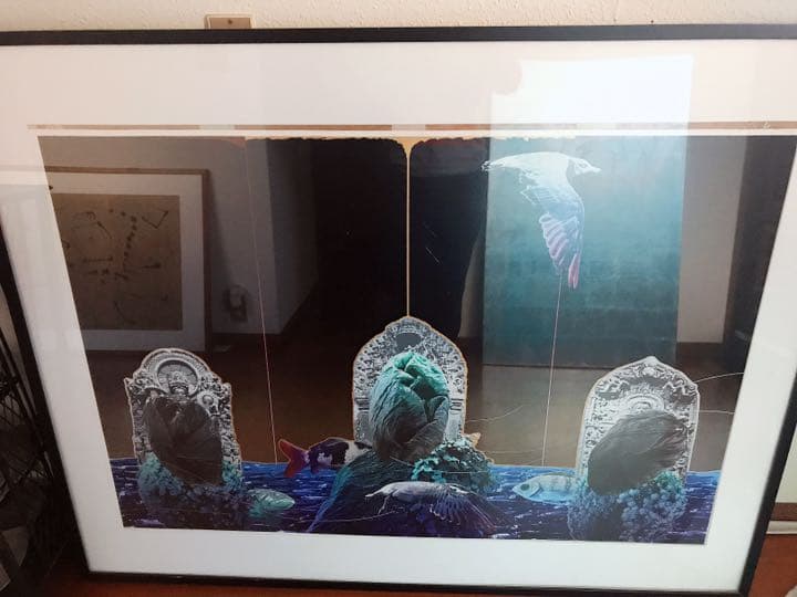 【引越セール】絵画　「仏陀の風景　遊行と漂泊」アート　芸術