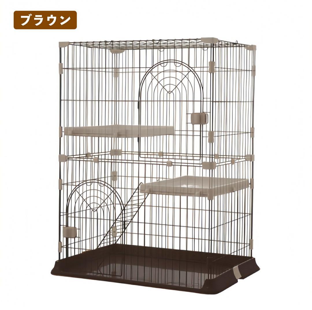 新品未開封品　ネコ 猫 ねこ　ゲージ2段