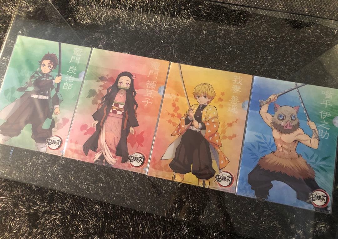 激レア 鬼滅の刃 くら寿司 クリアファイル コンプリート