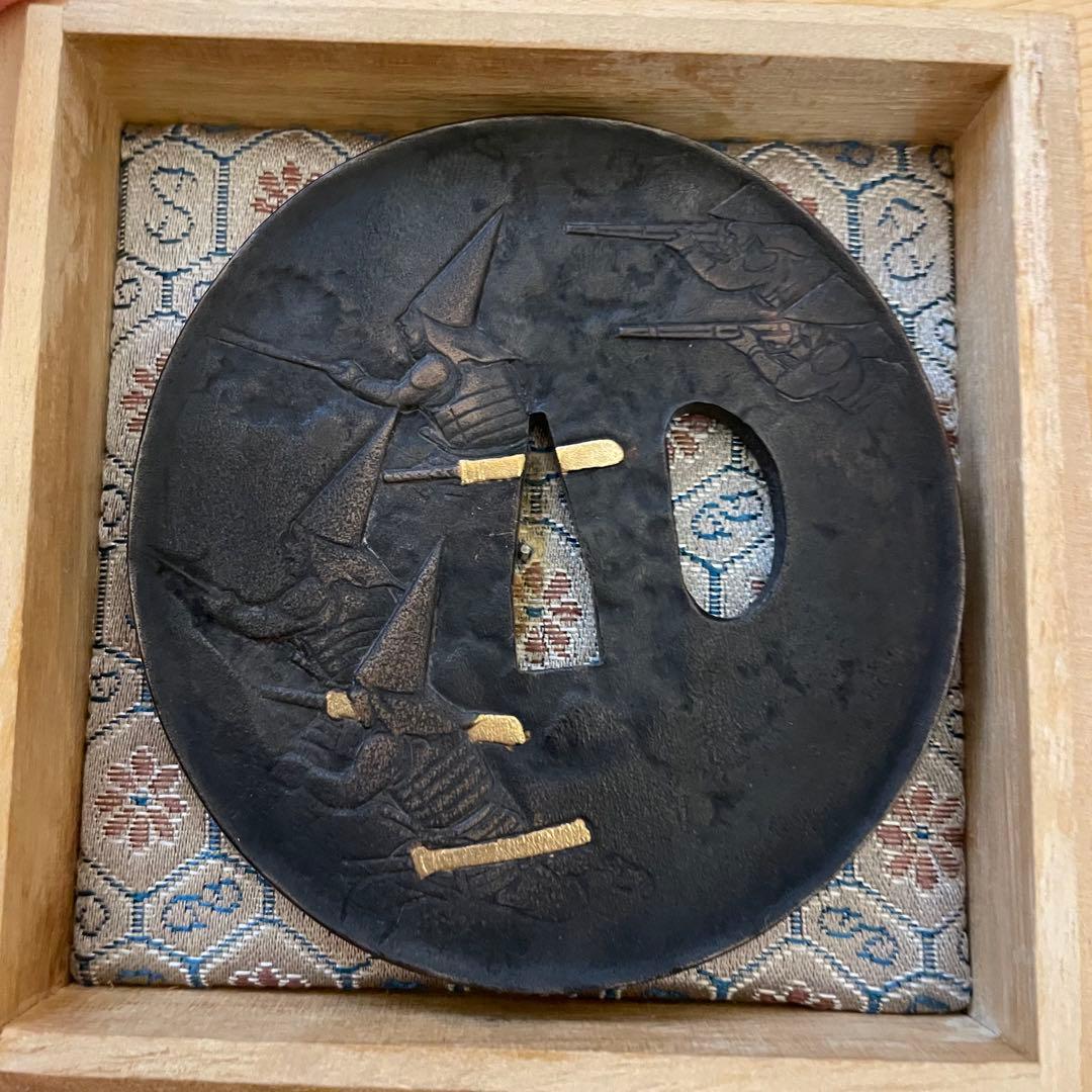 伊達政宗　兜・鍔　セット