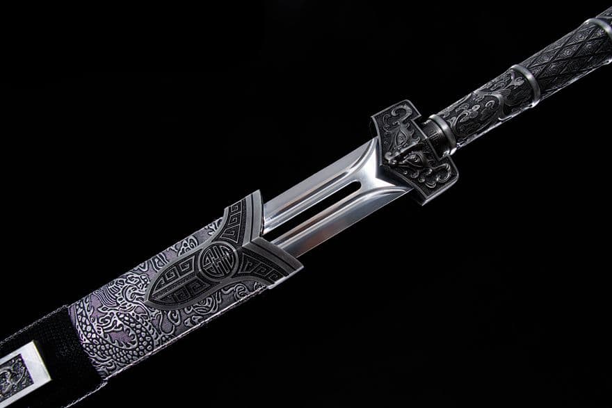 【娄滅漢剣】 漢剣 古兵器 武具 刀装具 高級 鑑賞用 長剣 装飾用