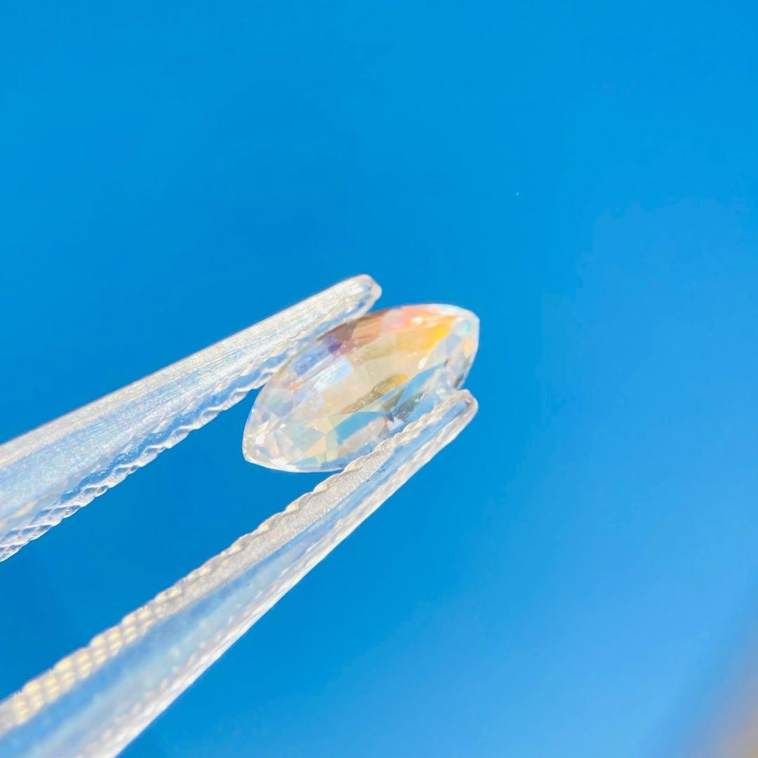 天然石　レインボームーンストーン　天然石リング　ルース　オーダーリング