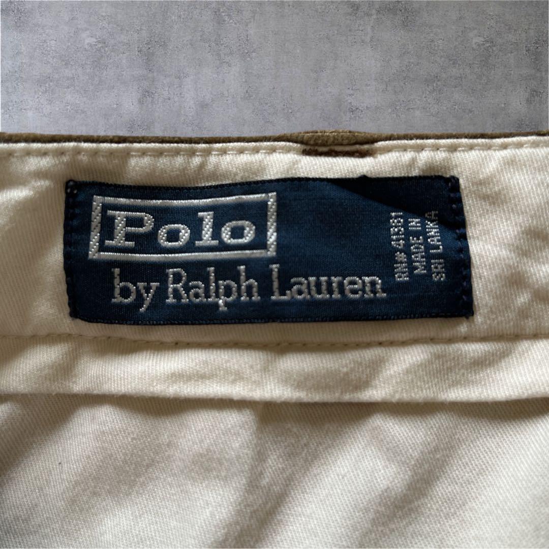 skPolo Ralph Lauren 太畝コーデュロイパンツ 茶 36x