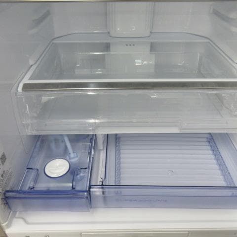 三菱電機5ドア冷蔵庫 MR-B46J-C [グレイングレージュ]