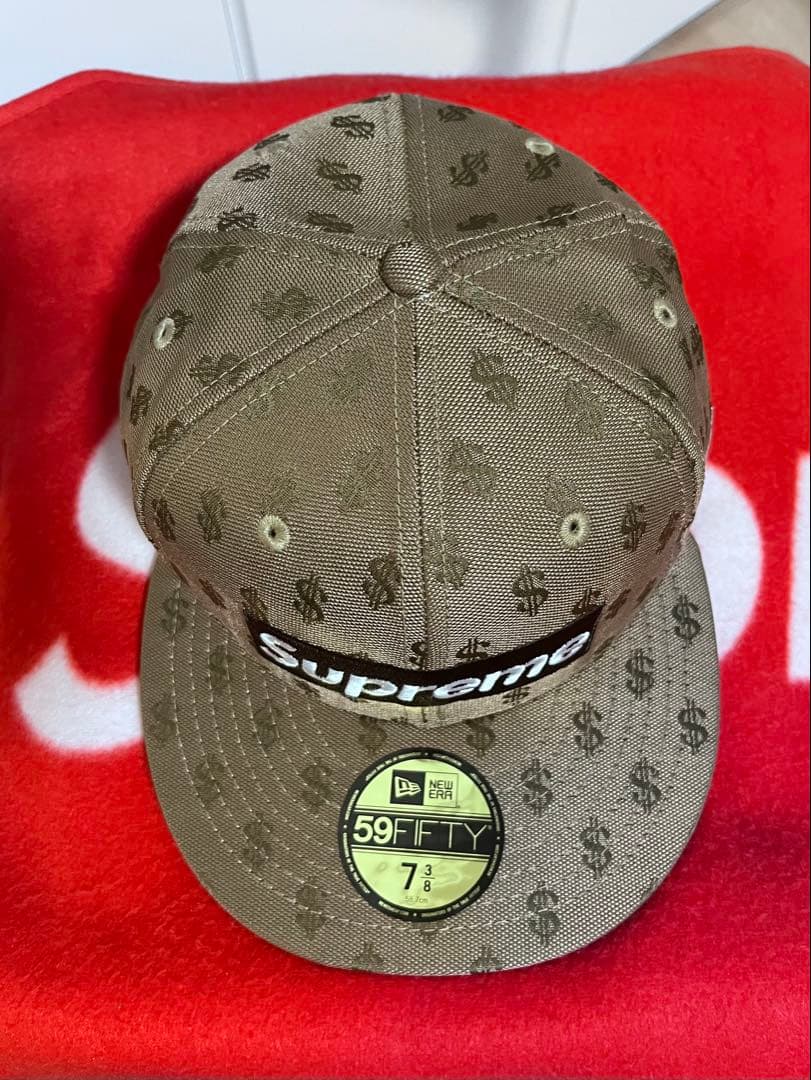極美品Supreme Monogram Box Logo New Era