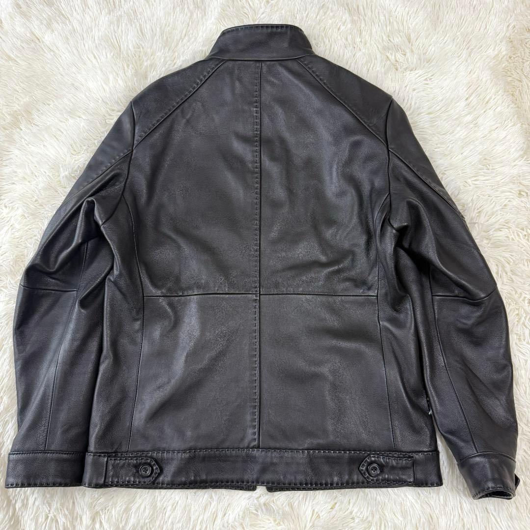 Katsuo Ohnuki様✨メンズビギ シングルライダース レザージャケット