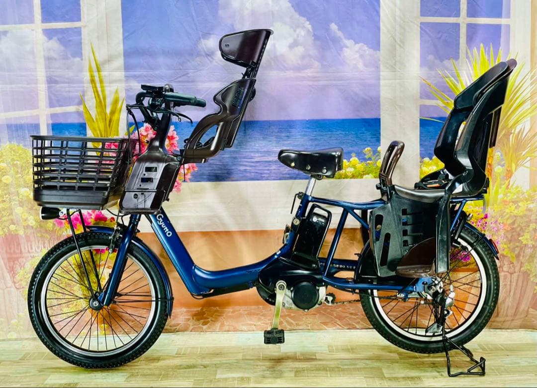 ギュットアニーズ2020年⭐️16AH！パナソニック子供乗せ電動自転車Y2471