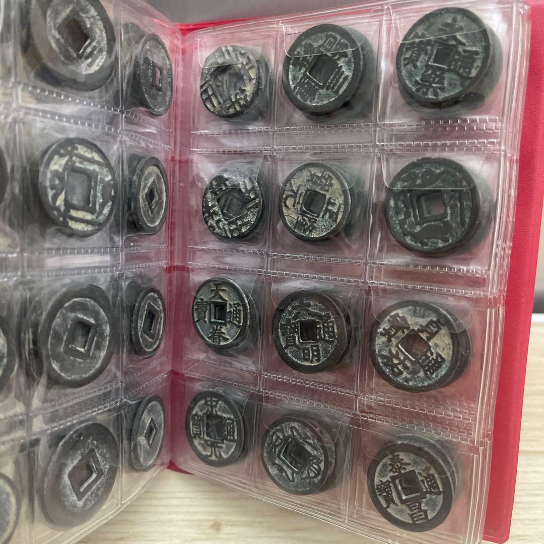 こ*こ様 旧家蔵出 中国歴代 貨幣 銅銭通宝 貨幣 まとめ120枚入