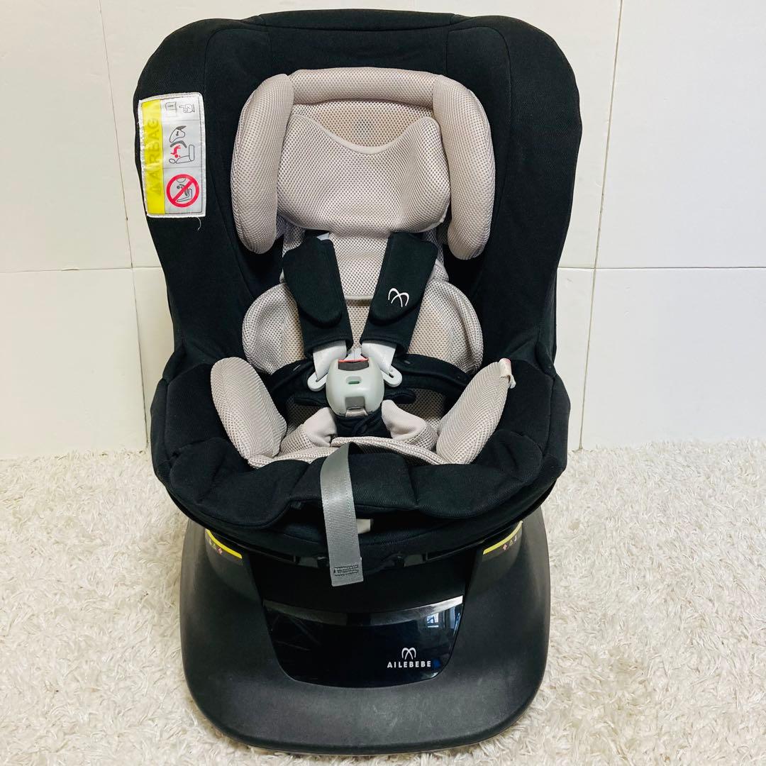 【良品】エールベベ　クルット　NT2 アドバンス　チャイルドシート　360°回転